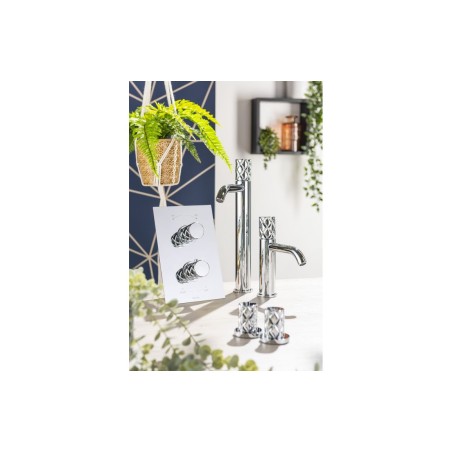 Abode Kite Tall Basin Mixer - Chrome | Bathroom Taps | Bathr