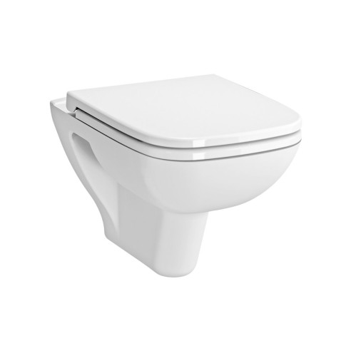 VitrA S20 Wall Hung Pan Only - White | Wall Hung Toilets | B