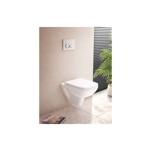 VitrA S20 Wall Hung Pan Only - White | Wall Hung Toilets | B