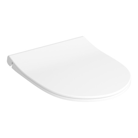 VitrA Sonic Flush Soft Close Slim Toilet Seat - White | Toil