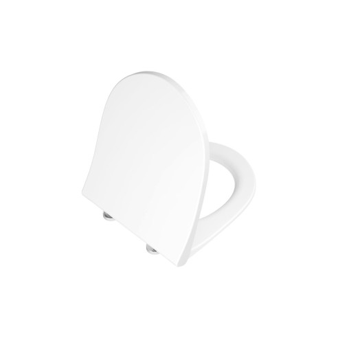 VitrA Sonic Flush Soft Close Wrap Toilet Seat - White | Toil