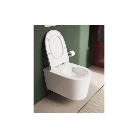 VitrA Sonic Flush Wall Hung Pan Only - White | Wall Hung Toi