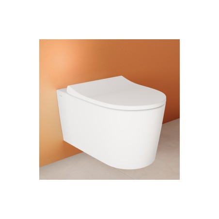 VitrA Sonic Flush Wall Hung Pan Only - White | Wall Hung Toi