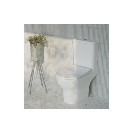 VitrA Zentrum Soft Close Toilet Seat - White | Toilet Seats
