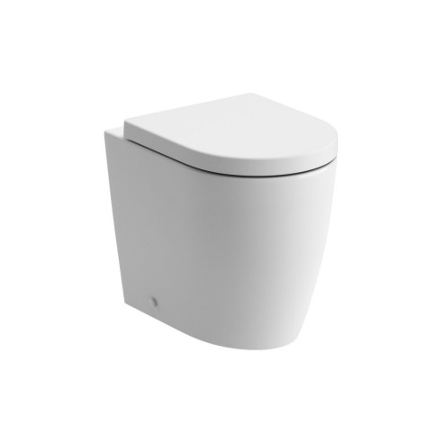 Javier Back To Wall WC & Soft Close Seat | Toilet Seats | Ba