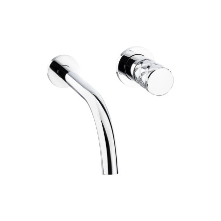 Abode Kite Wall Mounted Basin Mixer - Chrome | Bathroom Taps