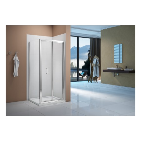 Merlyn Vivid Boost 760mm Bi-fold Door | BathroomKing