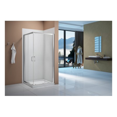 Merlyn Vivid Boost 900mm Corner Entry | BathroomKing