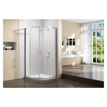 Merlyn Vivid Sublime 900mm 2 Door Quadrant | BathroomKing