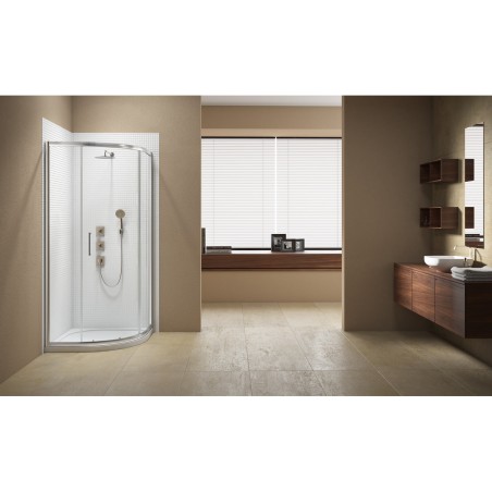 Merlyn Vivid Sublime 900mm 1 Door Quadrant | BathroomKing