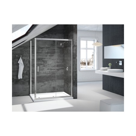 Merlyn Vivid Boost Loft 800mm Side Panel | BathroomKing