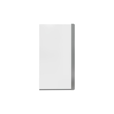 800x1500mm Single Straight Bath Screen (6mm) - Chrome | Bath 2