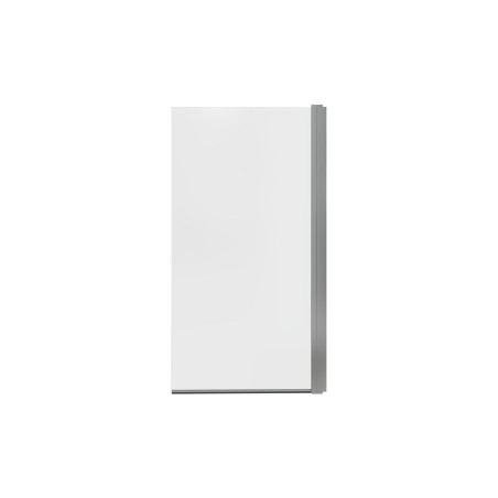 800x1500mm Single Straight Bath Screen (6mm) - Chrome | Bath