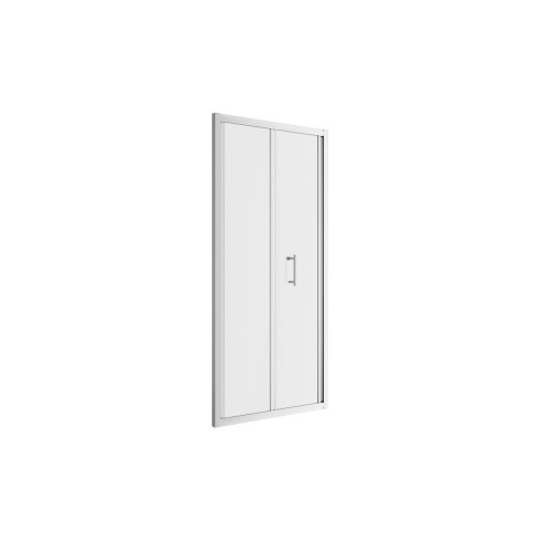 Classic 800mm Bi-fold Door - Chrome | BathroomKing