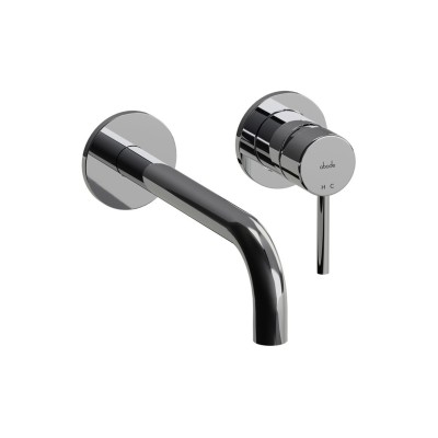 Abode Harmonie Wall Mounted Basin / Bath Mixer - Chrome | Ba