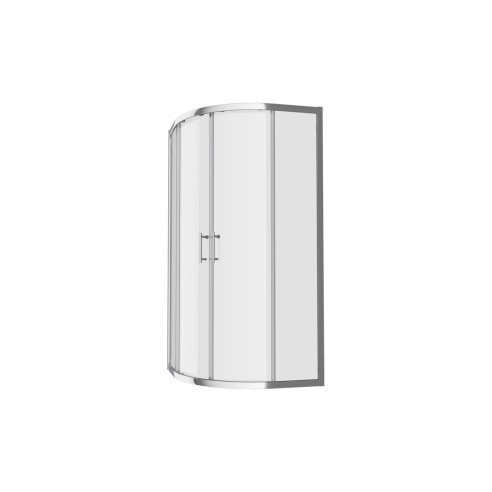 Classic 800mm 2 Door Quadrant - Chrome | BathroomKing