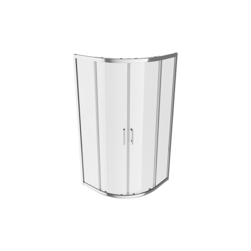Classic 900mm 2 Door Quadrant - Chrome | BathroomKing