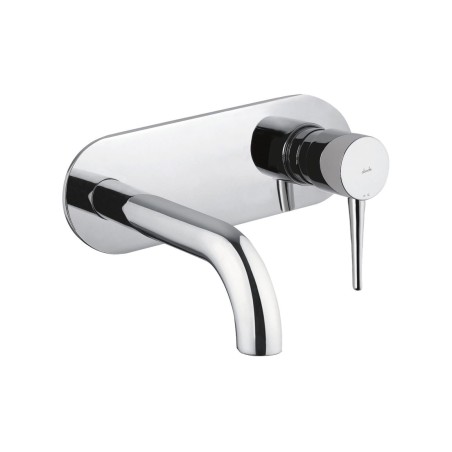 Abode Chao Wall Mounted Basin Mixer - Chrome | Bathroom Taps