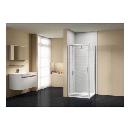 Merlyn Vivid Sublime 800mm Infold Side Panel | BathroomKing