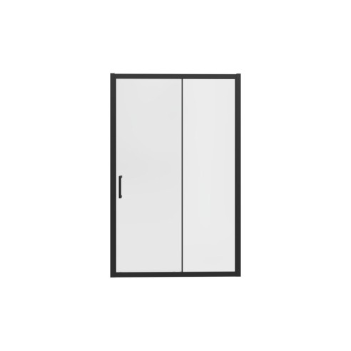 Classic 1000mm Sliding Door - Matt Black | BathroomKing