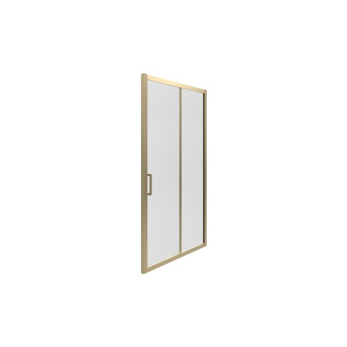 Classic 1200mm Sliding Door - Brushed Brass | BathroomKing
