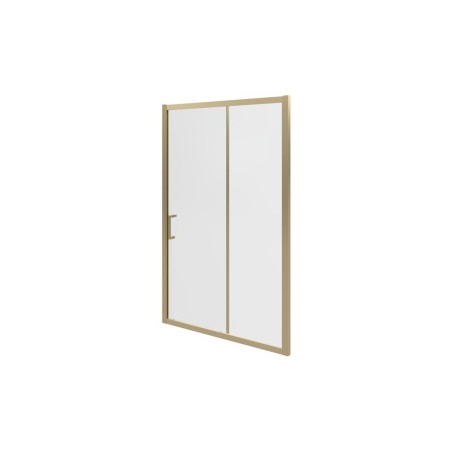 Classic 1200mm Sliding Door - Brushed Brass | BathroomKing
