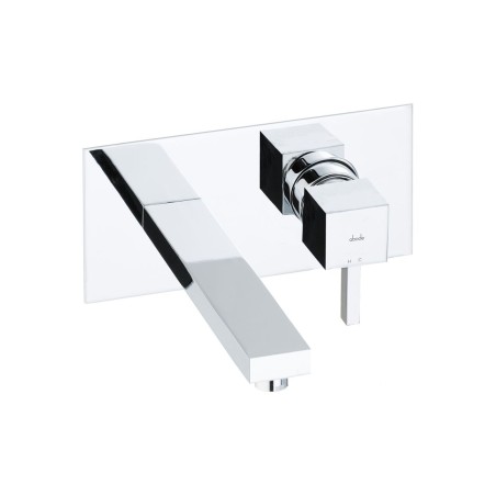 Abode Zeal Wall Mounted Basin Mixer - Chrome | Bathroom Taps