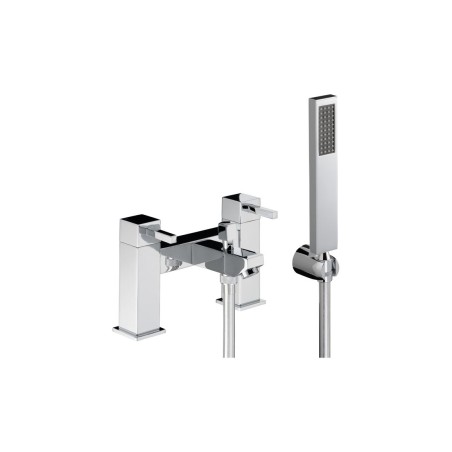 Abode Zeal Deck Mounted Bath Shower Mixer with Shower Handse