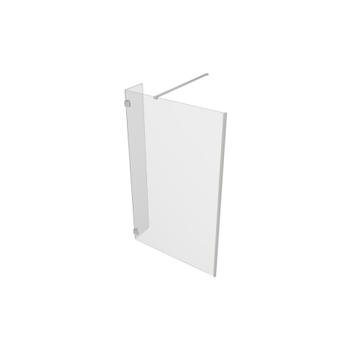 Superior Optional 300mm Wetroom Splash Panel - Chrome | Bath