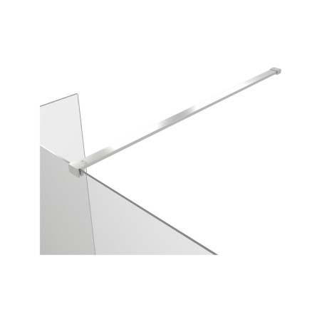 Superior Optional 300mm Wetroom Splash Panel - Chrome | Bath