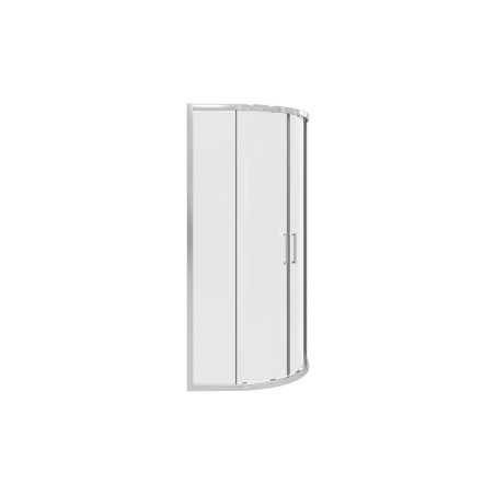Classic 800mm 2 Door Easy-Fit Quadrant - Chrome | BathroomKi