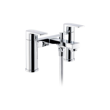 Abode Aquip Deck Mounted Bath Shower Mixer - Chrome | Bathro
