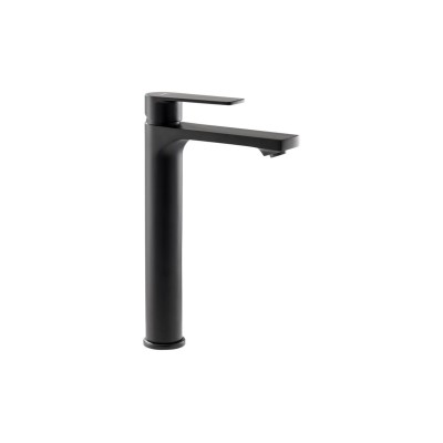 Abode Aquip Tall Basin Mixer - Matt Black | Bathroom Taps |