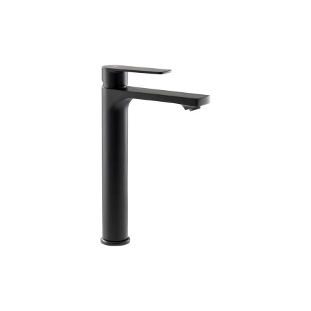 Abode Aquip Tall Basin Mixer - Matt Black | Bathroom Taps |