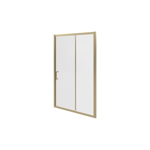 Classic 1400mm Sliding Door - Brushed Brass | BathroomKing