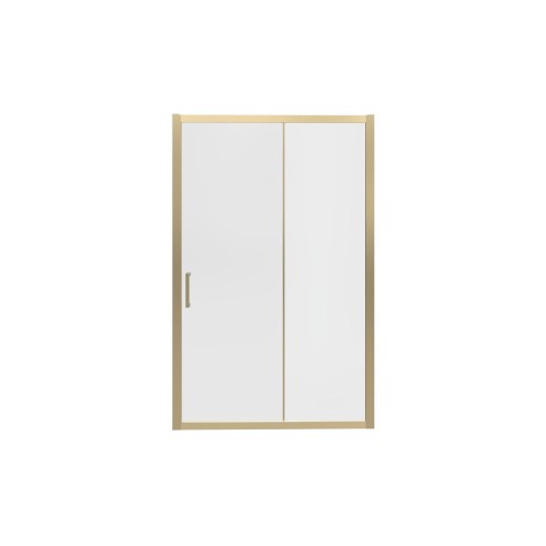 Classic 1500mm Sliding Door - Brushed Brass | BathroomKing