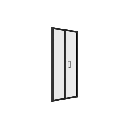 Classic 760mm Bi-fold Door - Matt Black | BathroomKing