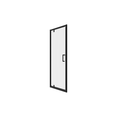 Classic 700mm Pivot Door - Matt Black | BathroomKing
