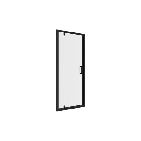 Classic 760mm Pivot Door - Matt Black | BathroomKing