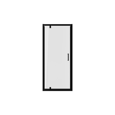 Classic 760mm Pivot Door - Matt Black | BathroomKing