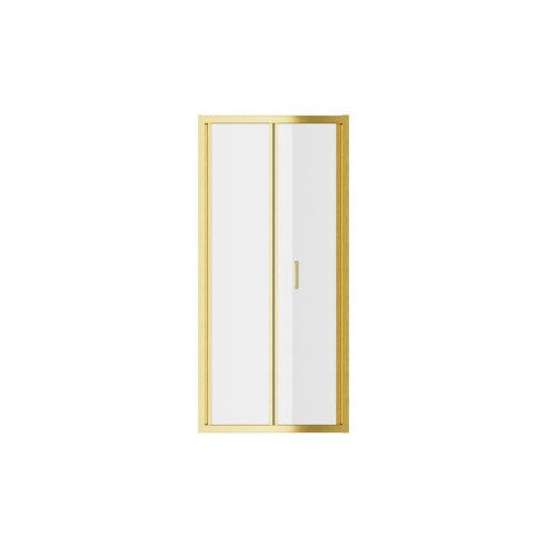 Classic 760mm Bi-fold Door - Brushed Brass | BathroomKing