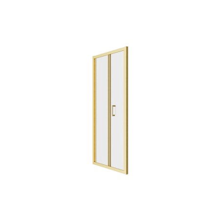 Classic 760mm Bi-fold Door - Brushed Brass | BathroomKing