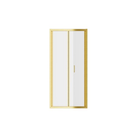 Classic 800mm Bi-fold Door - Brushed Brass | BathroomKing