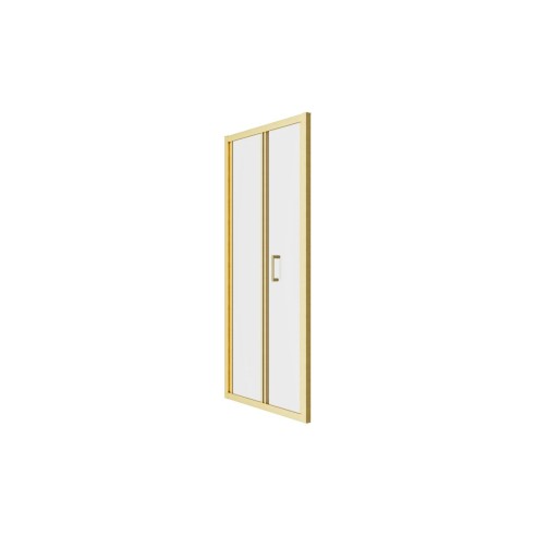 Classic 900mm Bi-fold Door - Brushed Brass | BathroomKing