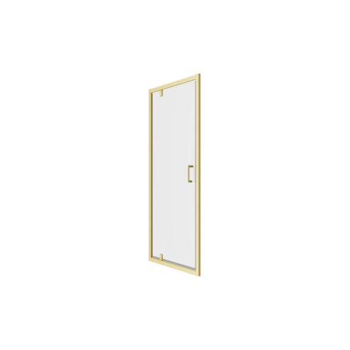 Classic 700mm Pivot Door - Brushed Brass | BathroomKing