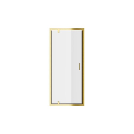 Classic 900mm Pivot Door - Brushed Brass | BathroomKing
