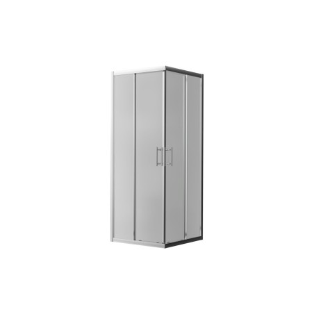 Classic Easy-Fit 760mm Corner Entry Door - Chrome | Bathroom