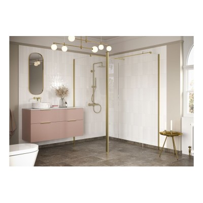 Superior Optional 1950x300x8mm Rotatable Wetroom Panel (Full 2