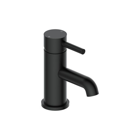Opal Basin Mixer & Waste - Matt Black | Bathroom Taps | Bath