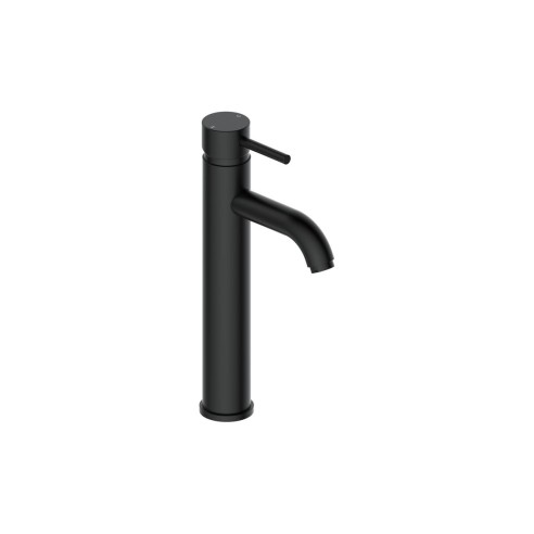 Opal Tall Basin Mixer - Matt Black | Bathroom Taps | Bathroo